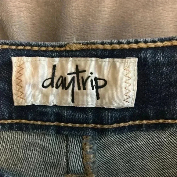 👖 DAYTRIP Virgo denim CAPRI sz 27 - Picture 5 of 8